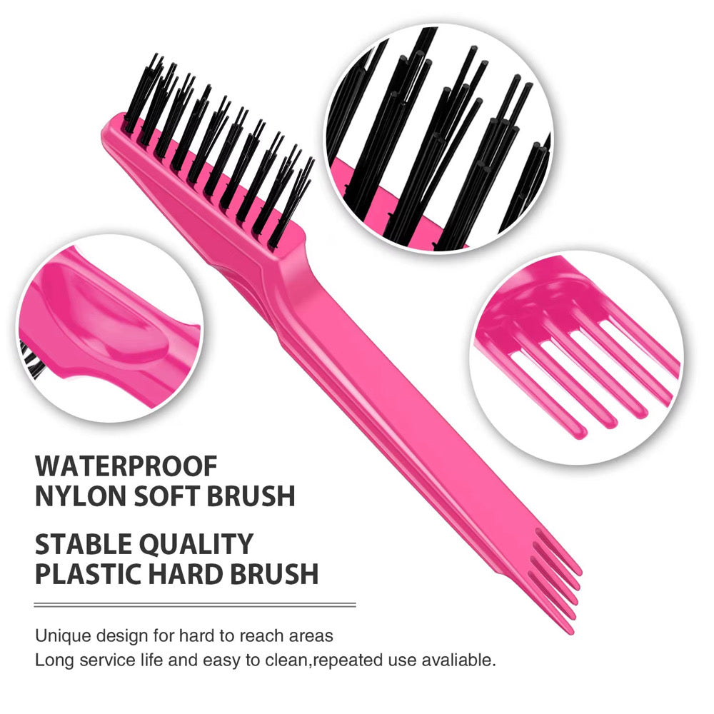2 Piece Hair Brush Cleaning Tool Set