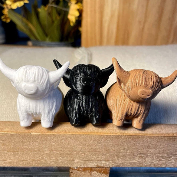 Highland Cow Jewelry Holder