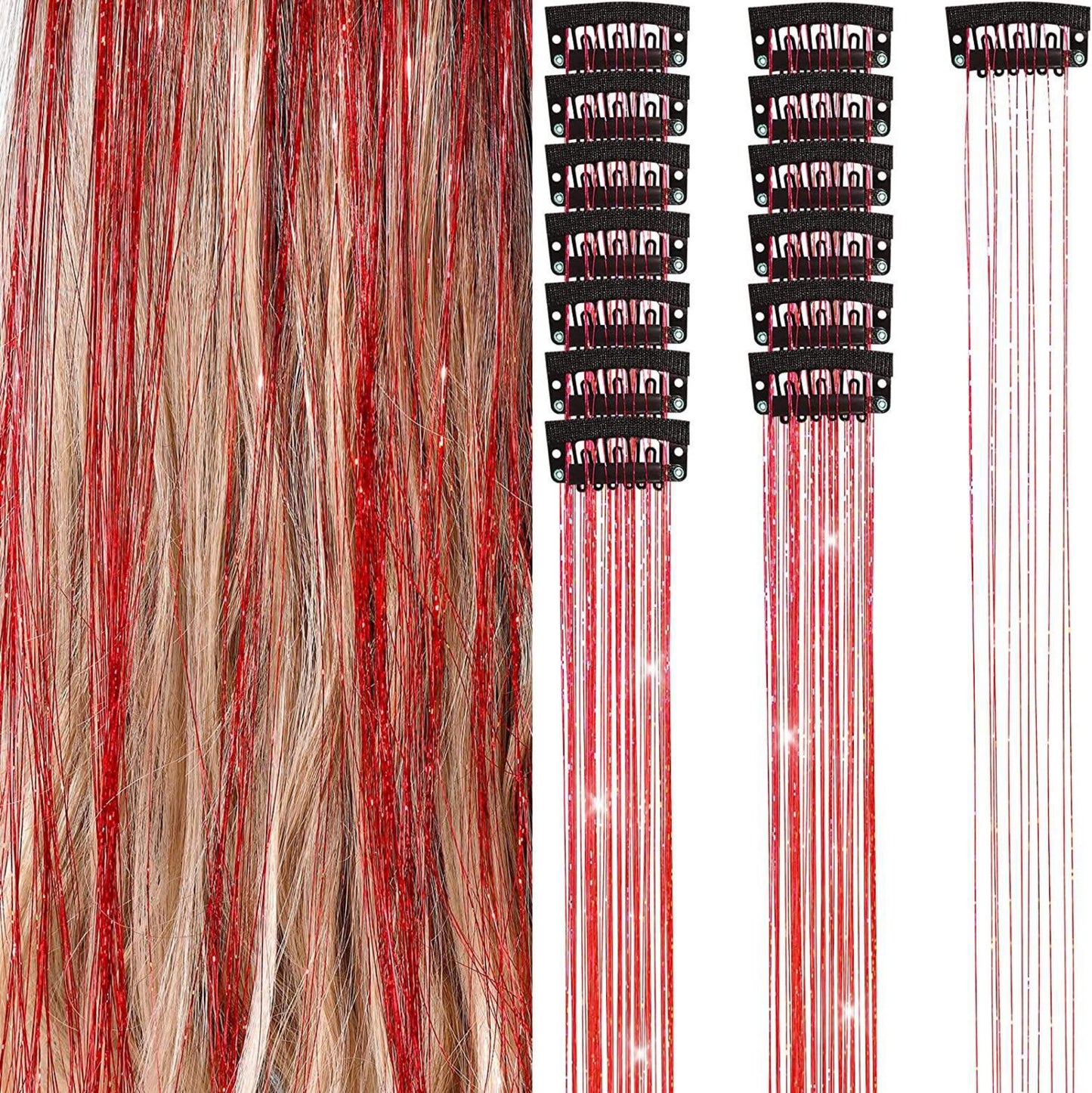 Fun Clip In Hair accent