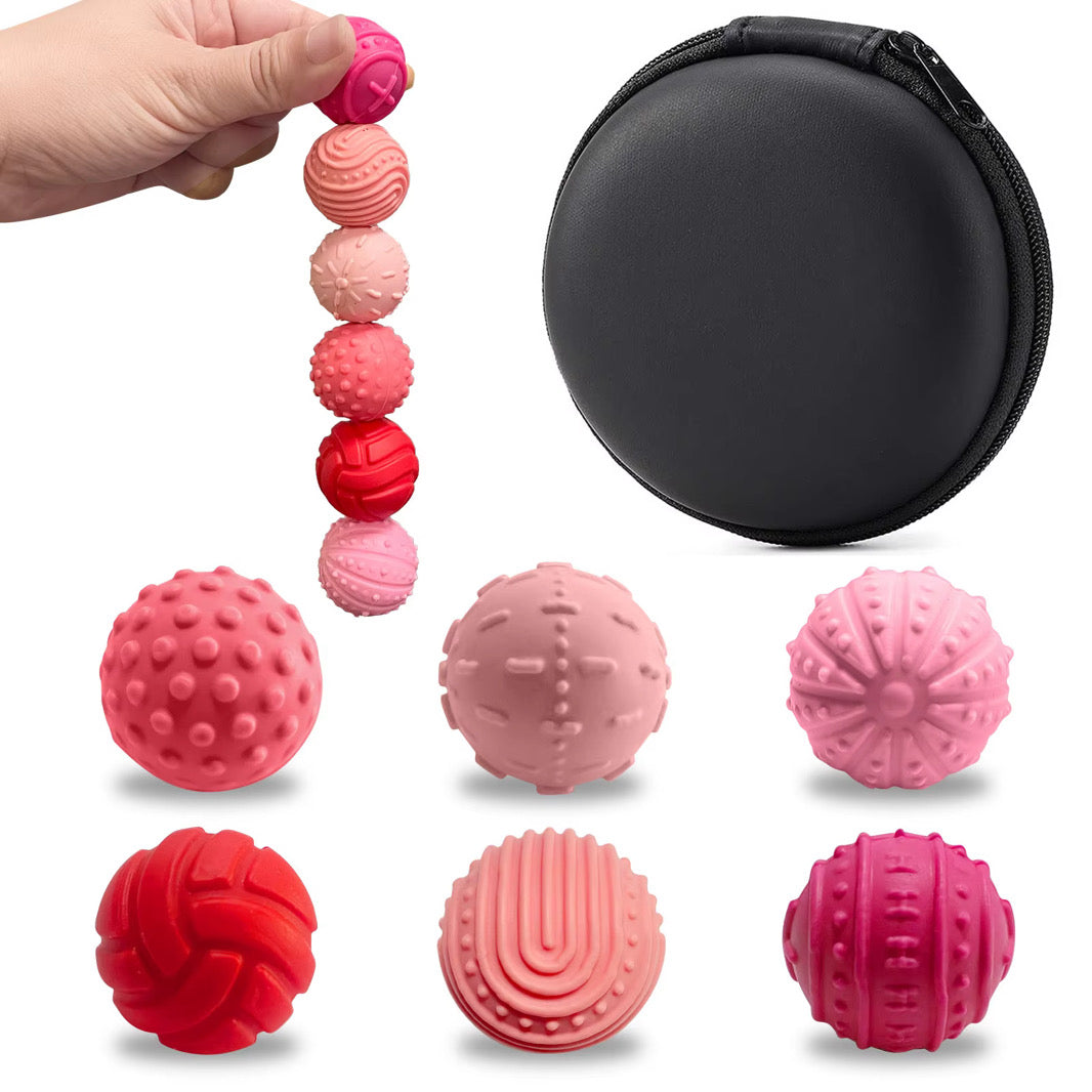 Silicone Magnetic Sensory Ball Set