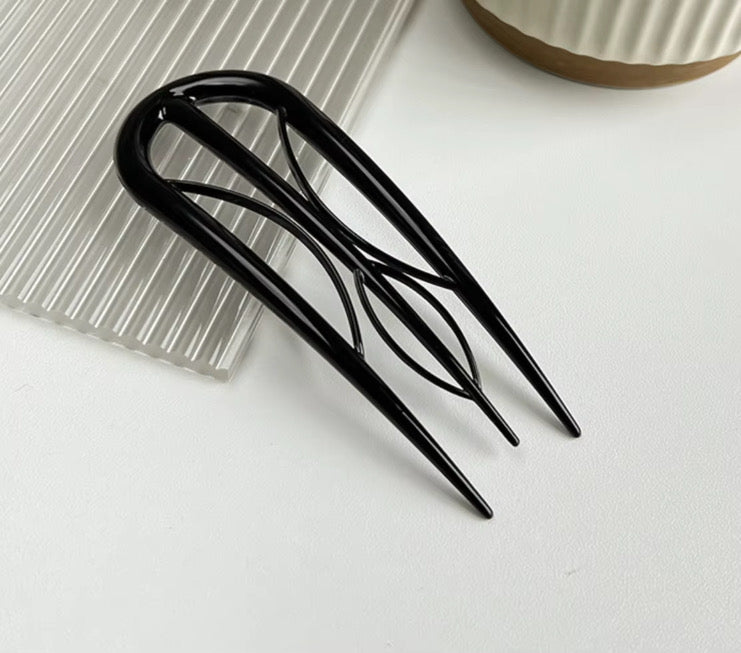 5 Piece French Hair Clip Set