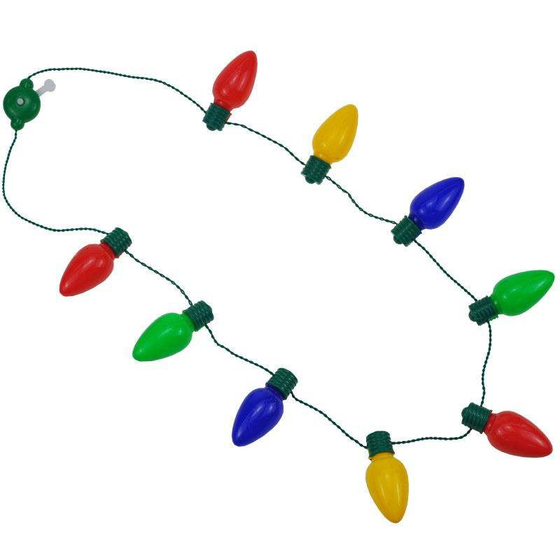 Christmas Bulb Necklace
