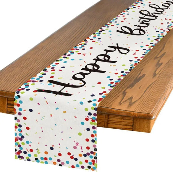 Birthday Table Runners