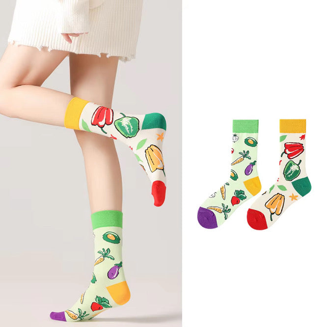 Veggie Patch Socks