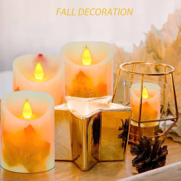 3 Piece Seasonal LED Candle Sets