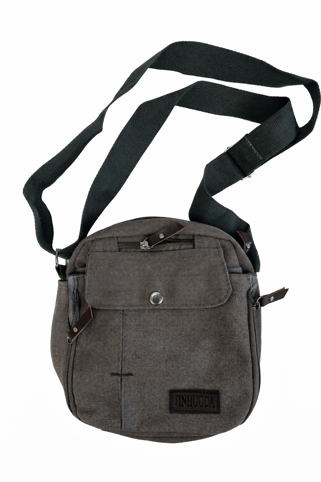 Canvas Messenger Tote Bag
