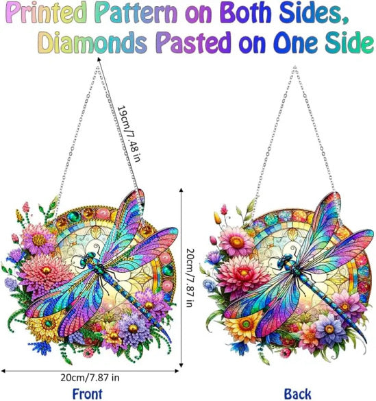 Delightful Dragonfly Diamond Accent