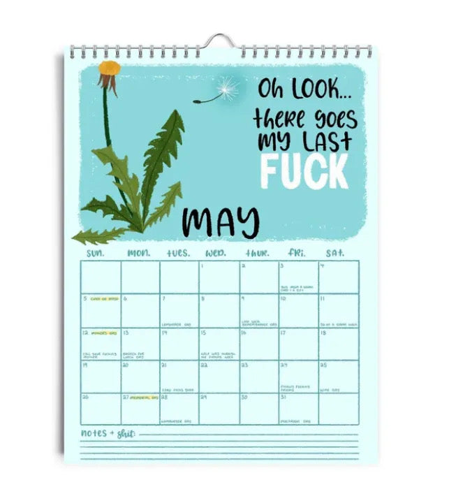 Here We Go Again 2025 Calendar