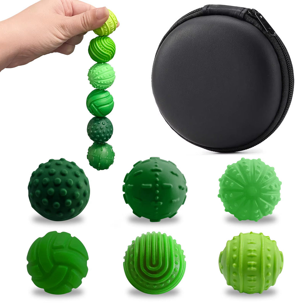 Silicone Magnetic Sensory Ball Set