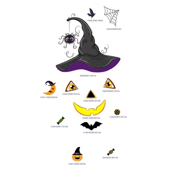 Halloween Fridge Magnet Sets