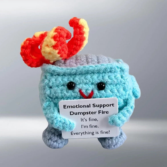 Crochet Dumpster Fire