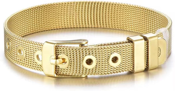 Buckle Up Slide Bracelet