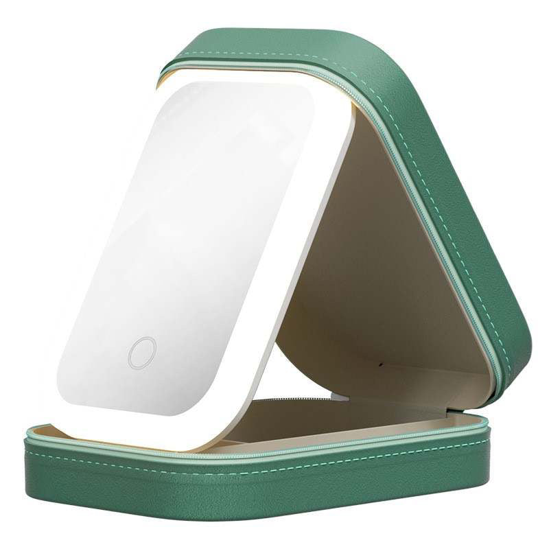 Be Dazzled Jewelry Box With LED Makeup Mirror