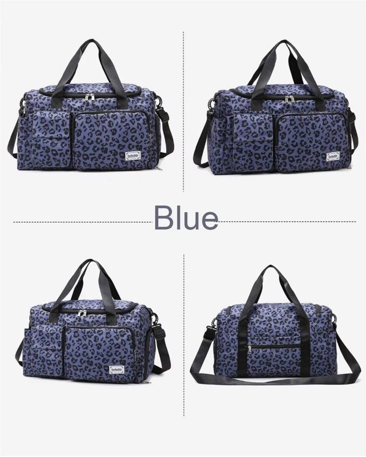 Leopard Duffle Bag