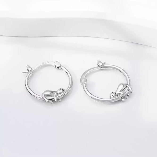 Hanging In Style Sloth Earrings
