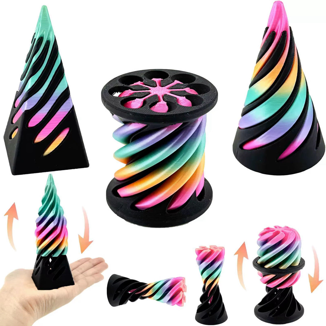 Trending Piece Impossible Cone Fidget Toy Set