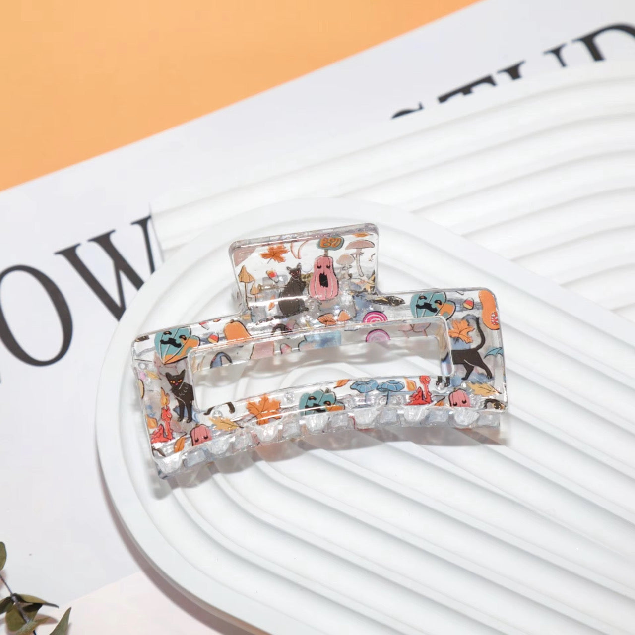 Set Of 2 Halloween Hair Clips