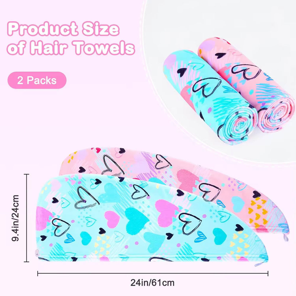 HeartTwist Hair Wraps