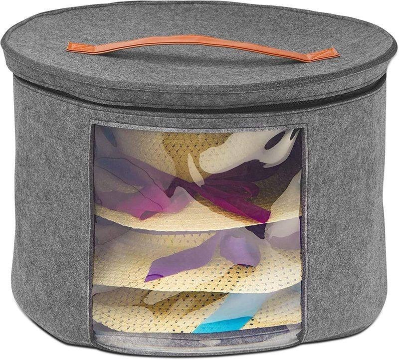 Hat Storage Organizer Bin