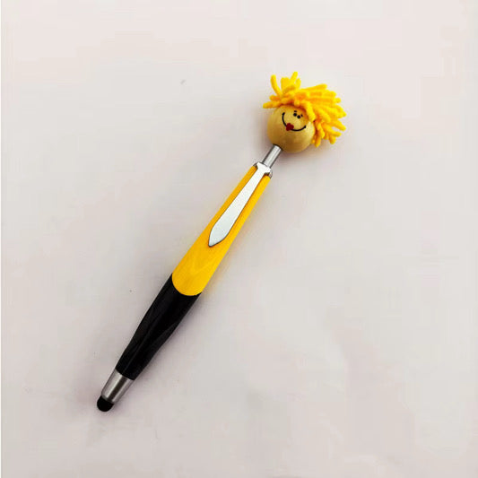Trending 8 Piece Funny Mop Head Pen Set