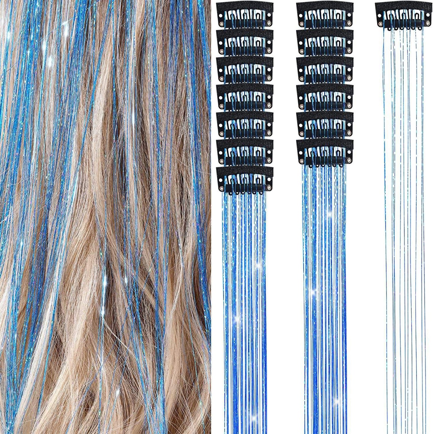 Fun Clip In Hair accent