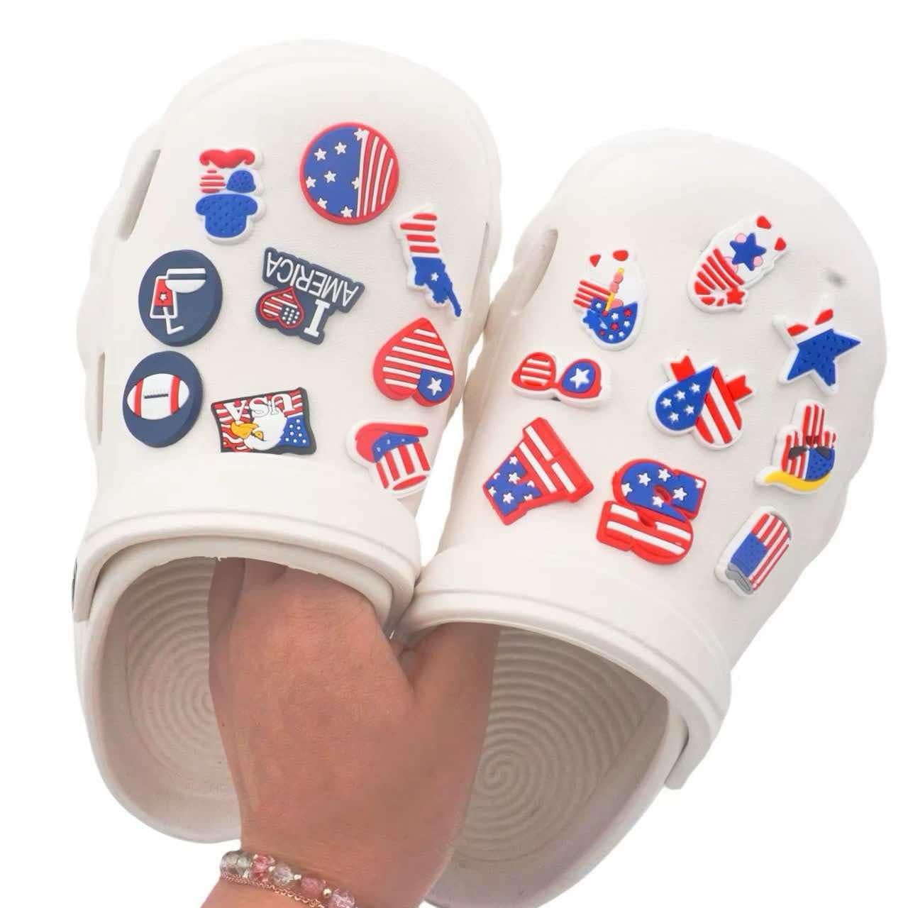 USA Shoe Charm Set
