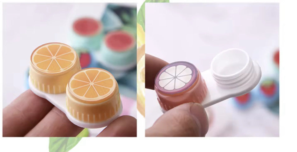 Fruit- Tasic Fruit Themed Contact Case Set