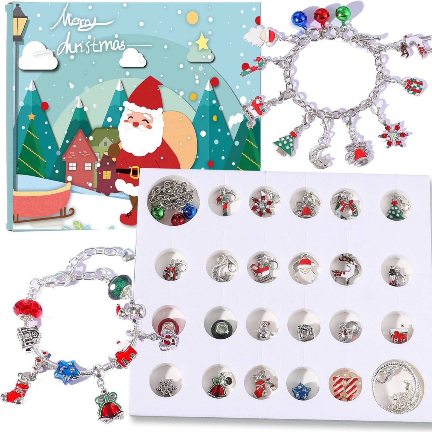 Holiday Advent Bracelet Set