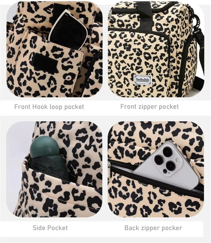 Leopard Duffle Bag