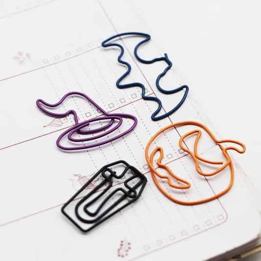 Clip Or Treat Halloween Paper Clip Set