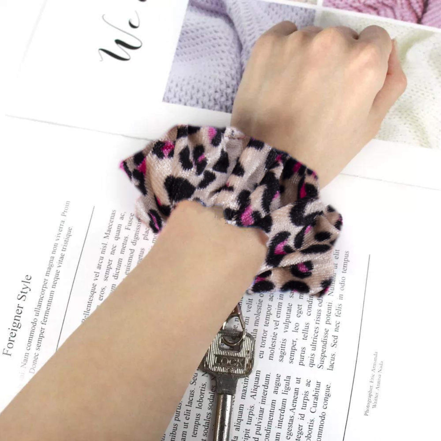 Assorted Scrunchie Wristlets