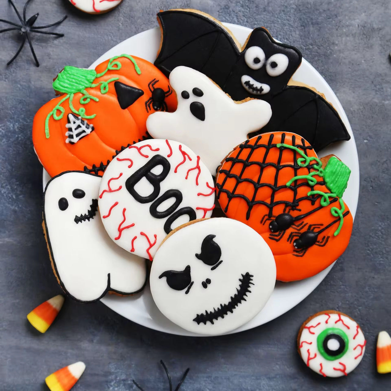 5 Piece Halloween Cookie Cutter Set