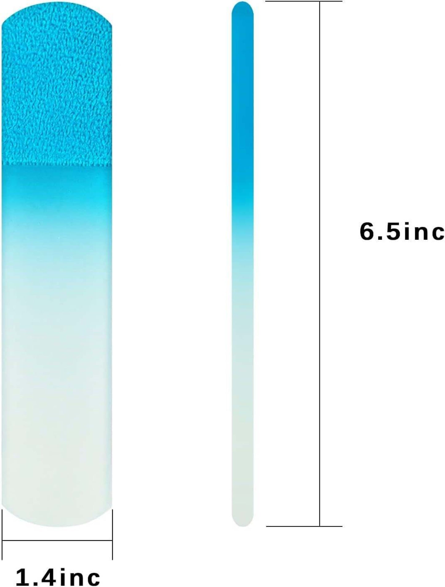 Set of 2 Glass Foot File