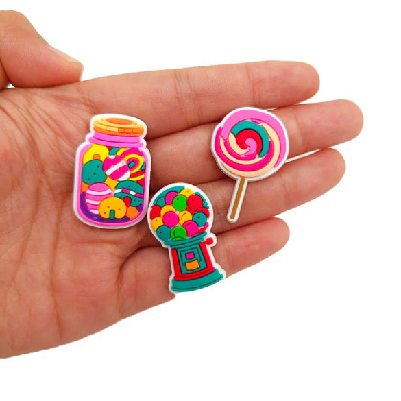 18 Piece Candy Shoe Charms