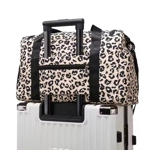 Leopard Duffle Bag