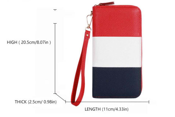 Striped Wallet