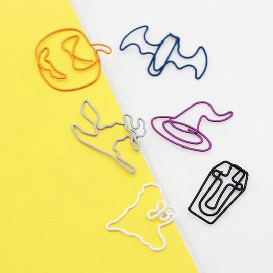 Clip Or Treat Halloween Paper Clip Set