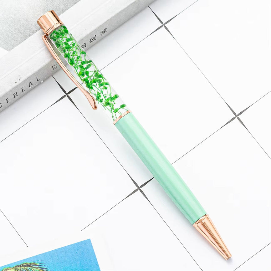 7 Piece Floating Flower Pen Set