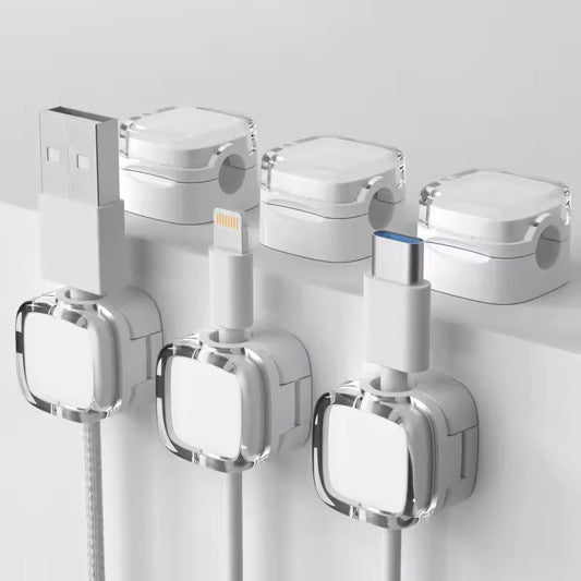 6 Pack Adhesive Cord Organizer