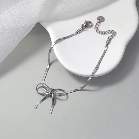 Bowknot Stainless Steel Bracelet