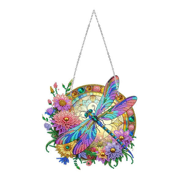 Delightful Dragonfly Diamond Accent