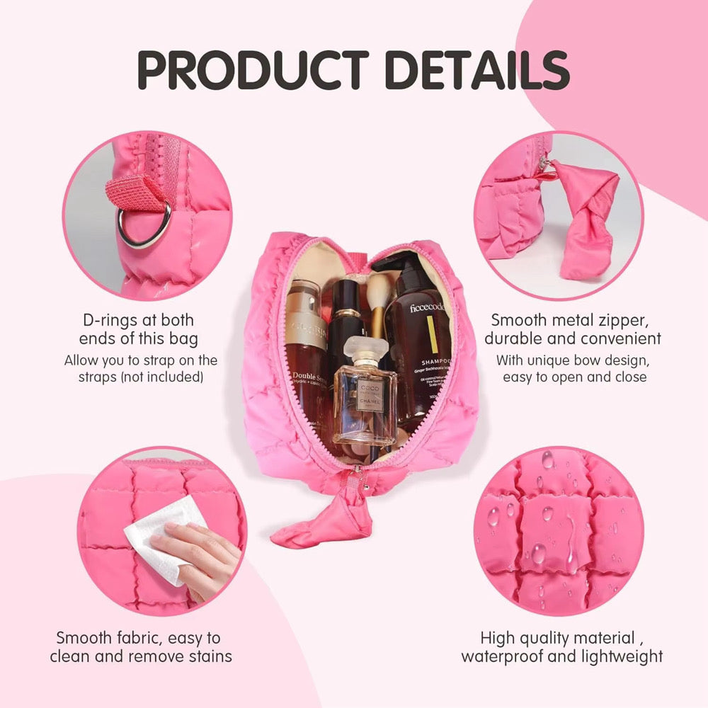 CutiePuff Cosmetic Bag