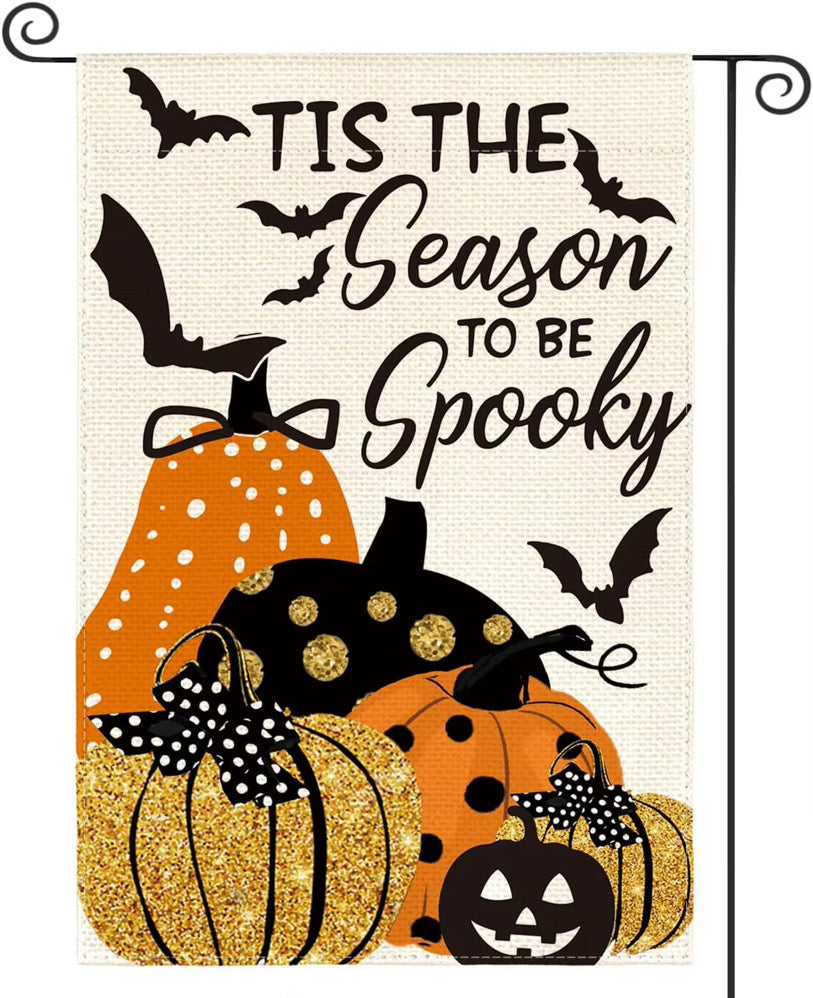 HalloweenThemed Garden Flags