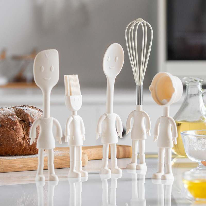 Funny silicone kitchen set