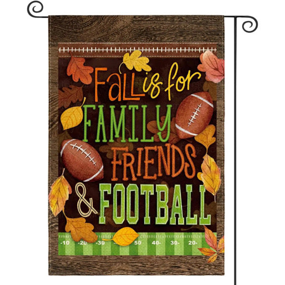 Game Day Football Themed Garden Flags