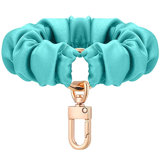 Scrunchie Keychain Wristlet