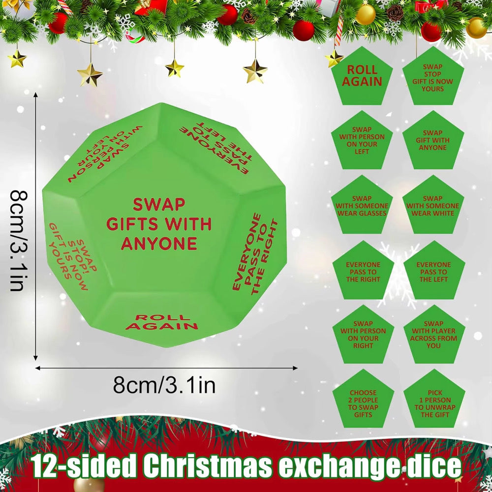 Gift Exchange Roll Dice
