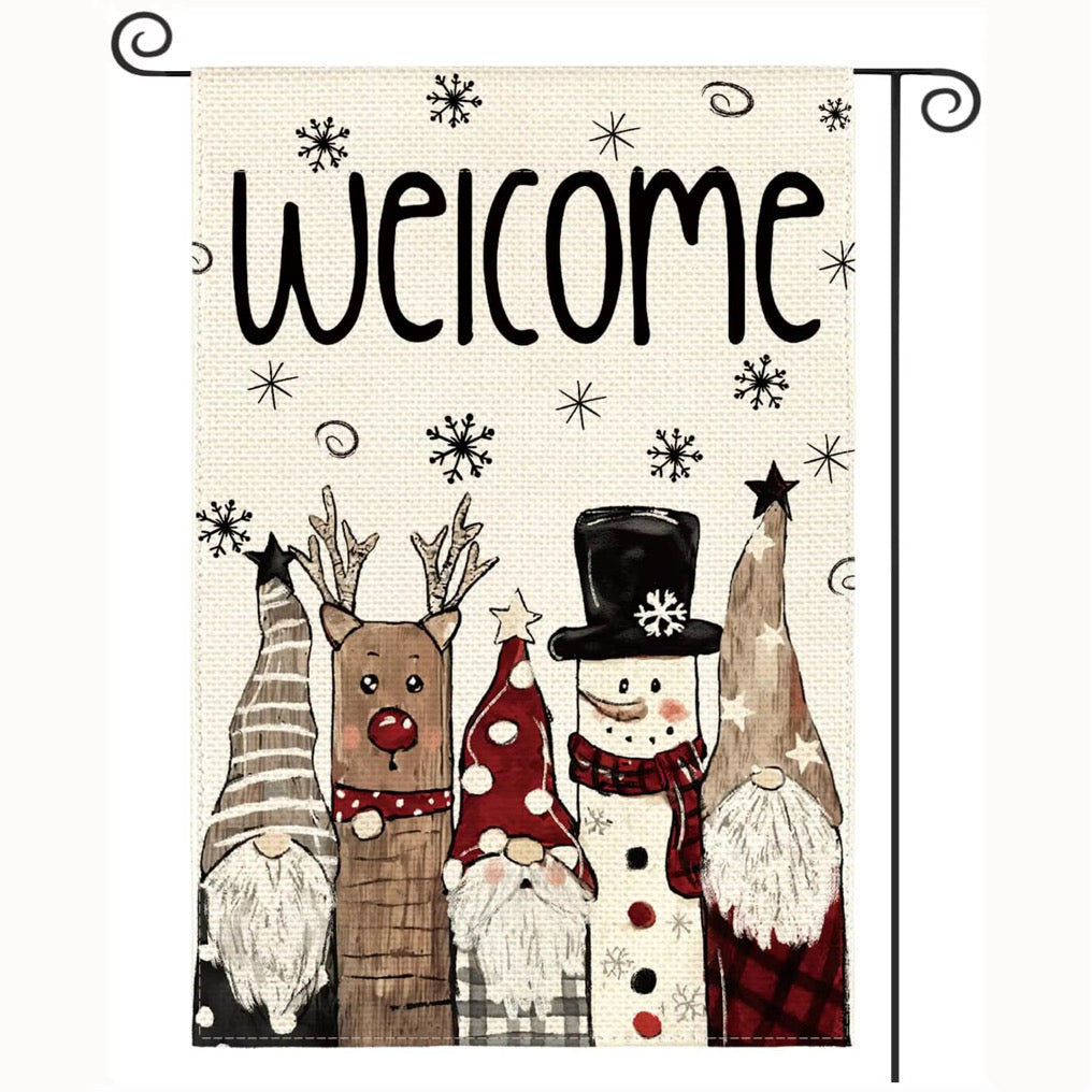 Trending Christmas Themed Garden Flags