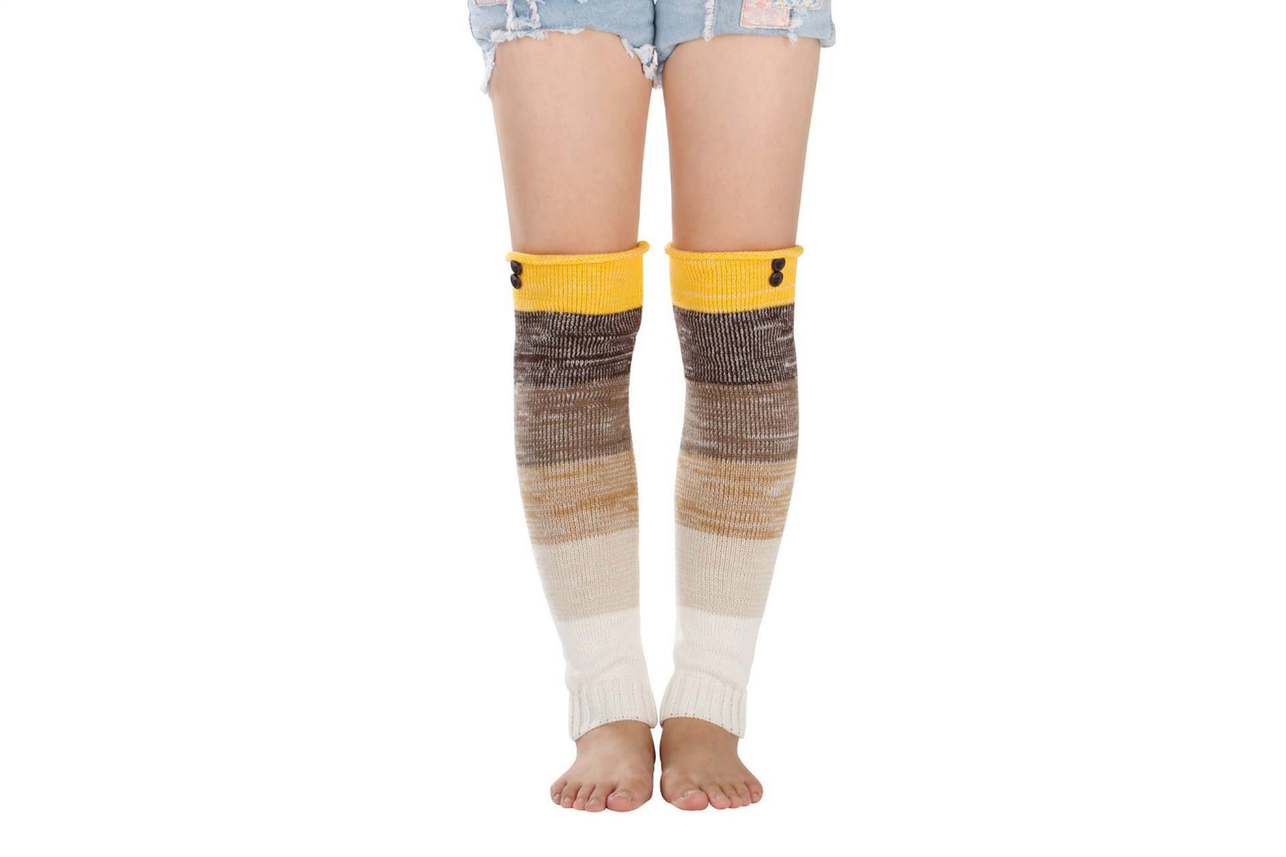 Striped Leg Warmers