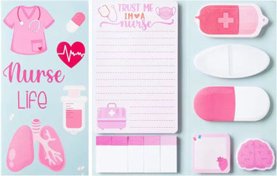 Fun Themed Sticky Notebook Set